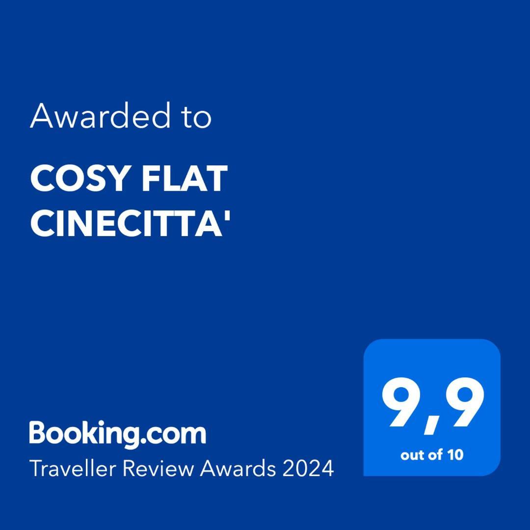 Ferienwohnung Cosy Flat Cinecitta' Rom Exterior foto